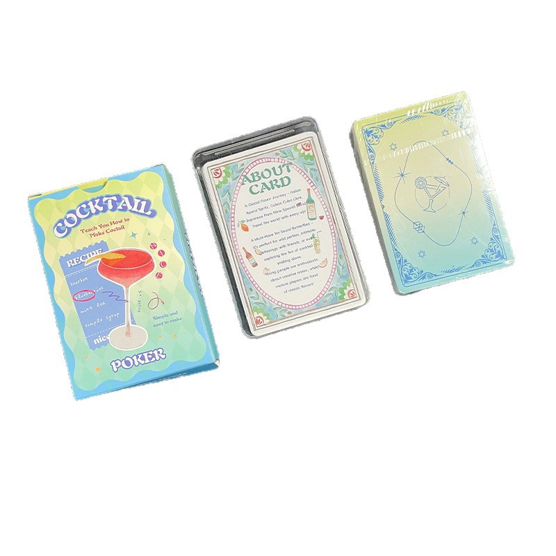 Board Game Night - Brand New Novelty Cocktail Poker Cards