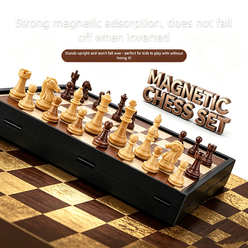 Board Game Live - 24CM Foldable Magnetic Chess Game Board