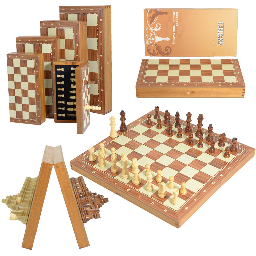 Magnetic Wooden Folding Chess  - Board Game Yearbook 评论和价格