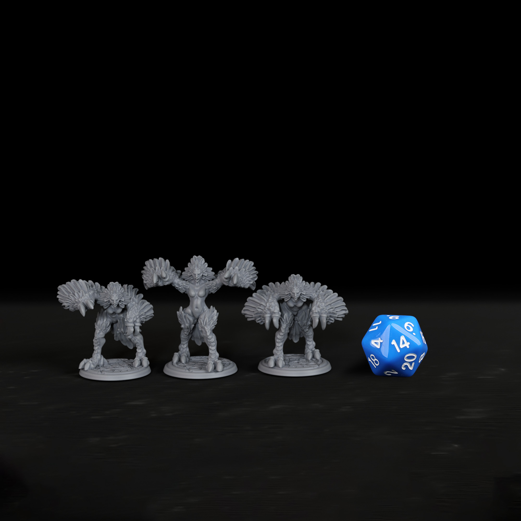 RPG Harpies Miniature - Christ - Board Game Live 评论和价格