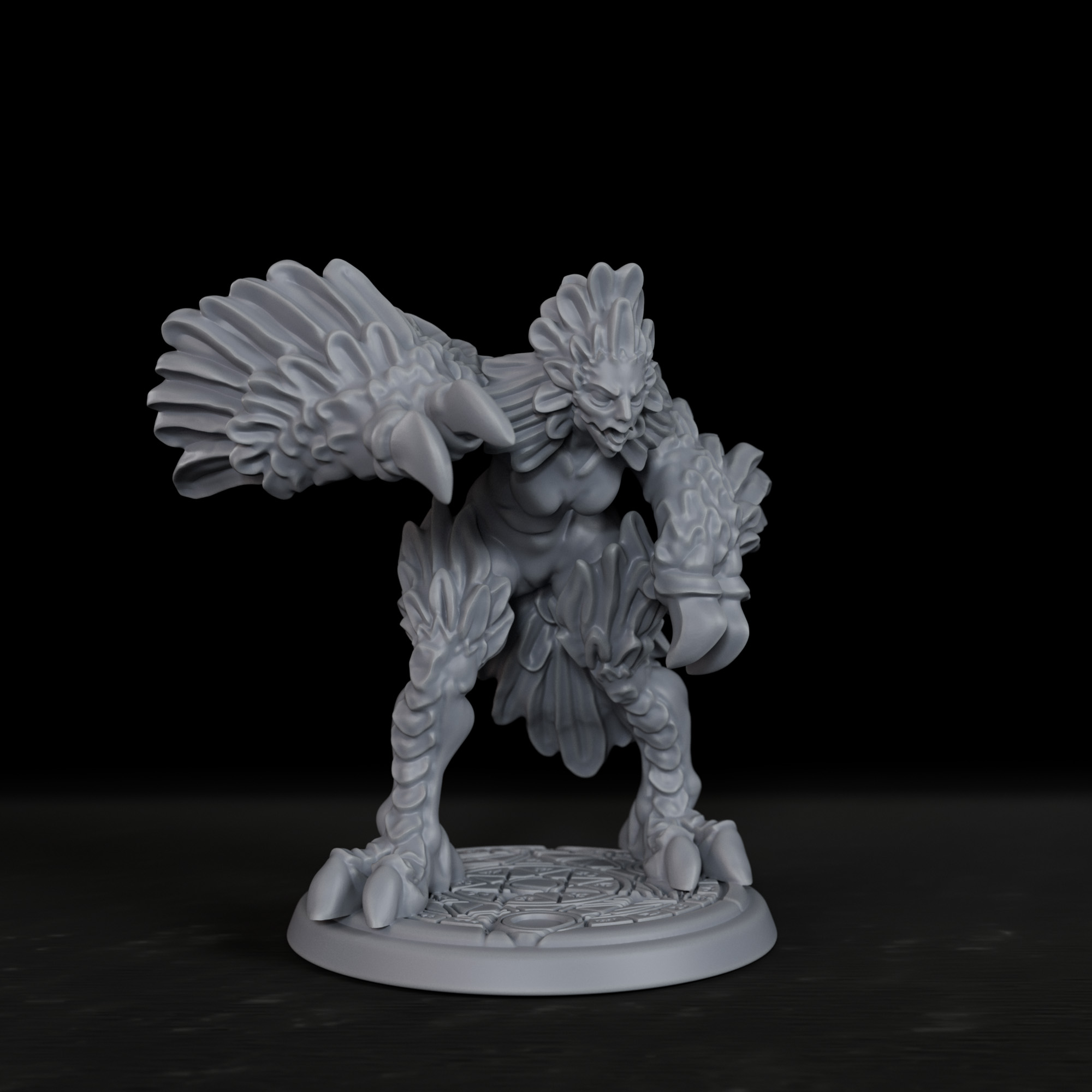 RPG Harpies Miniature - Christ - Board Game Live 评论和价格