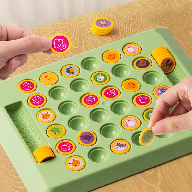 Educational Animal Flip Chess  - Board Game Flip 7 评论和价格