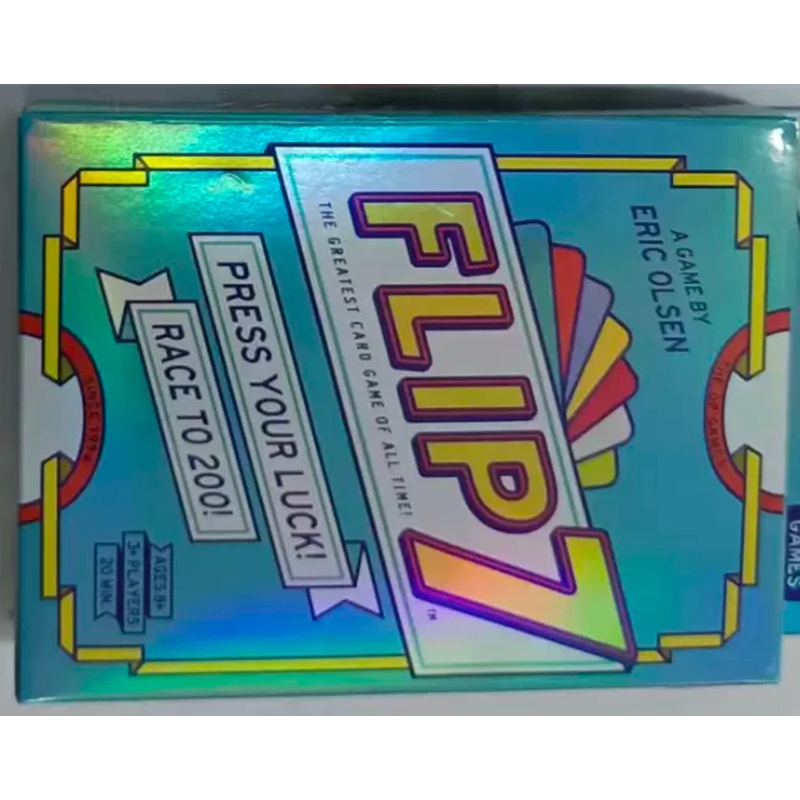 Flip 7 Racing Card Game, Luck‑ - Board Game Flip 7 评论和价格