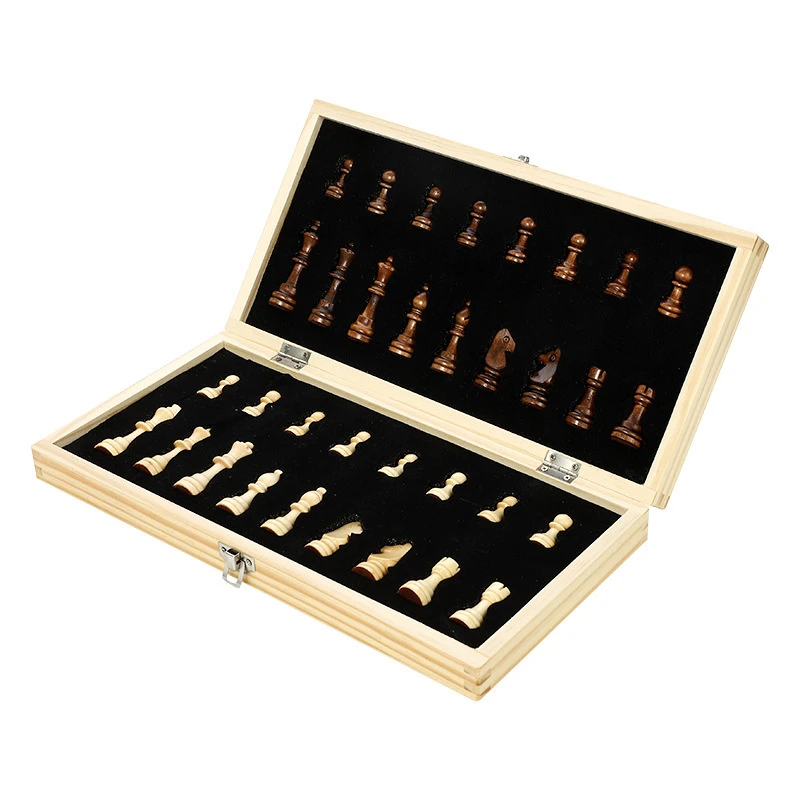 Magnetic Wooden Chess Set Fold - Board Game Yearbook 评论和价格