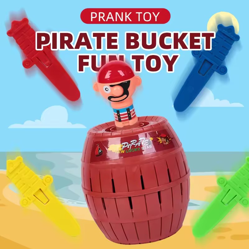 Pirate Barrel Game Interactive - Board Game Pirates 评论和价格