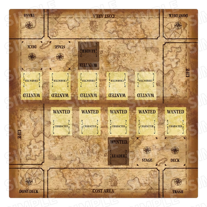 New 600X600mm Diy One Piece Pi - Board Game Pirates 评论和价格