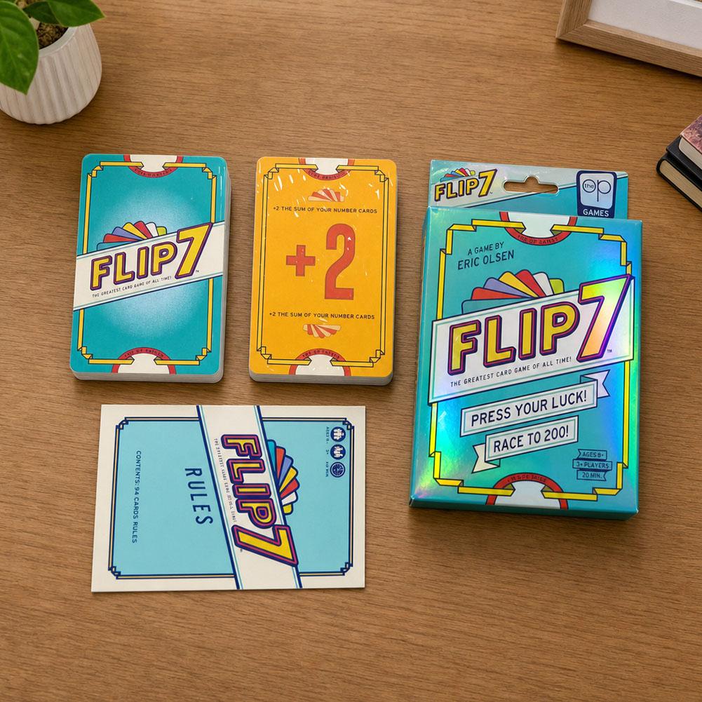 Flip 7 Press Your Luck Card Ga - Board Game Flip 7 评论和价格