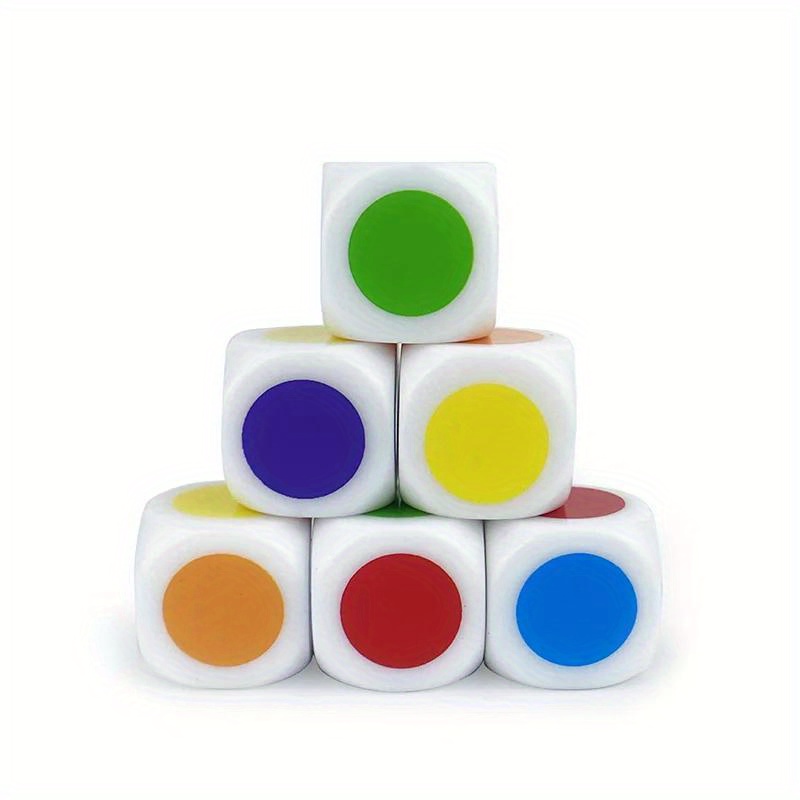10Pcs Multicolor 6-Sided Numbe - Board Game Yahtzee 评论和价格