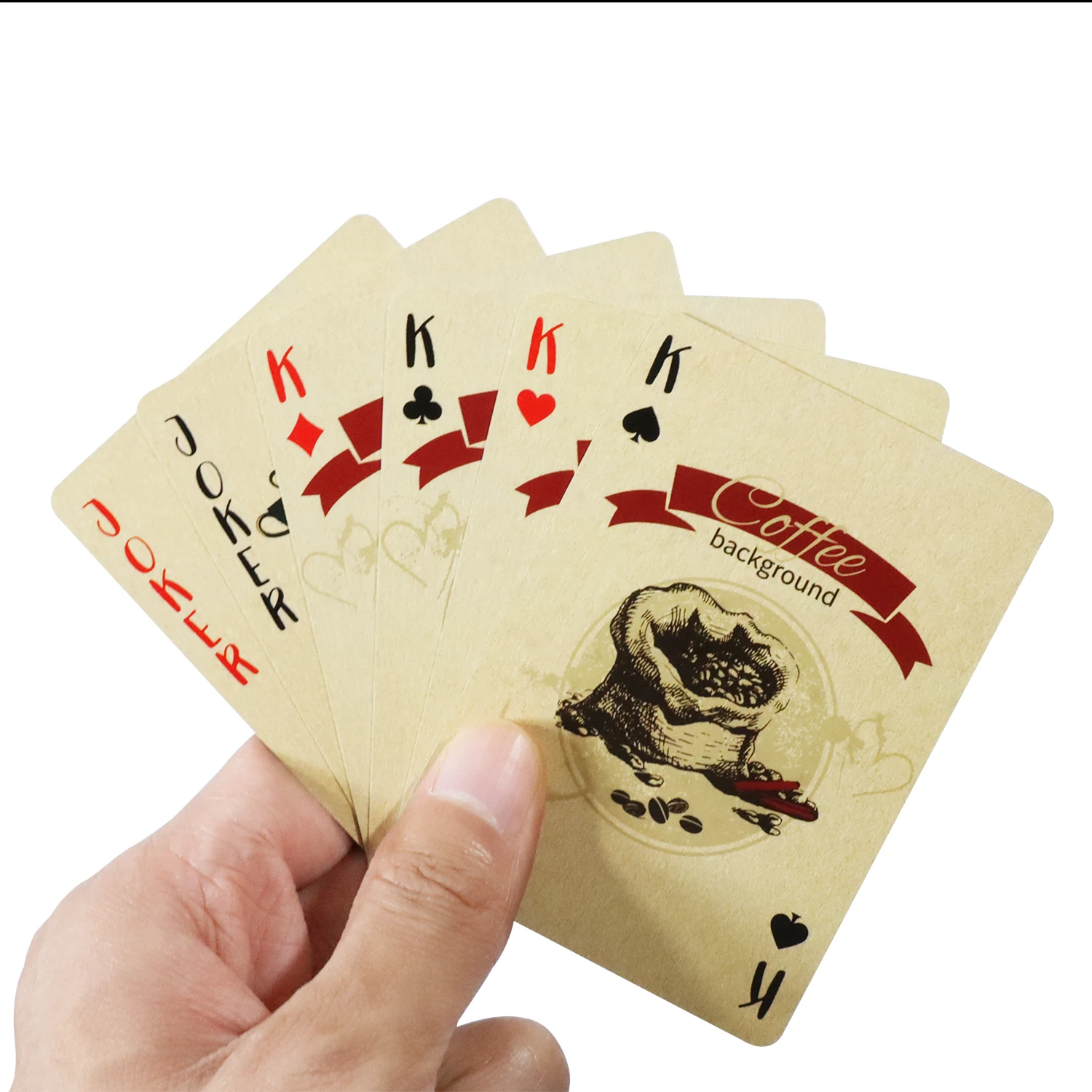 Coffee Paper Playing Cards Vin - Board Game Yearbook 评论和价格