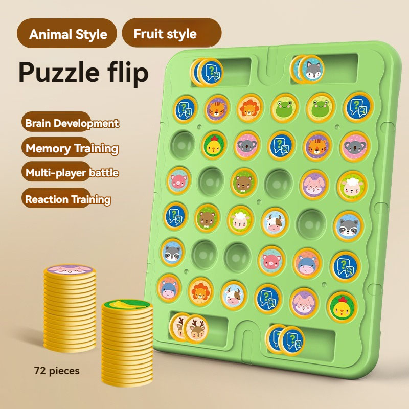 New Animal Flip Chess Board Ga - Board Game Flip 7 评论和价格