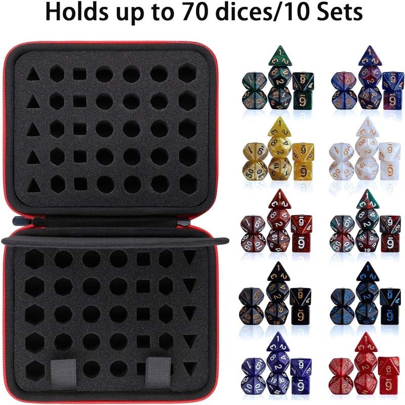 New Portable EVA70-hole Dice B - Board Game Dungeons And Dragons 评论和价格