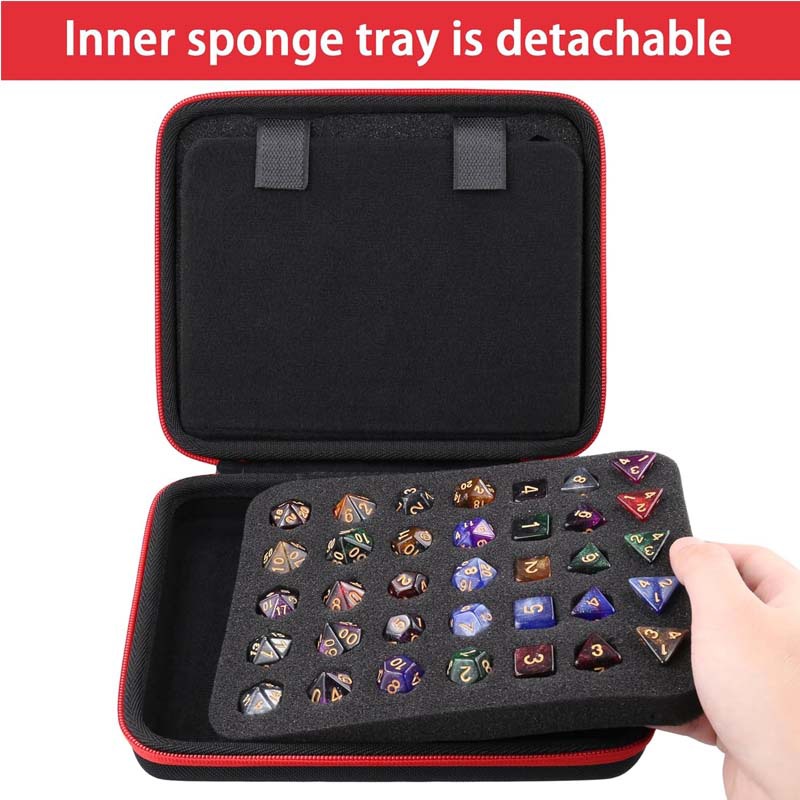 New Portable EVA70-hole Dice B - Board Game Dungeons And Dragons 评论和价格