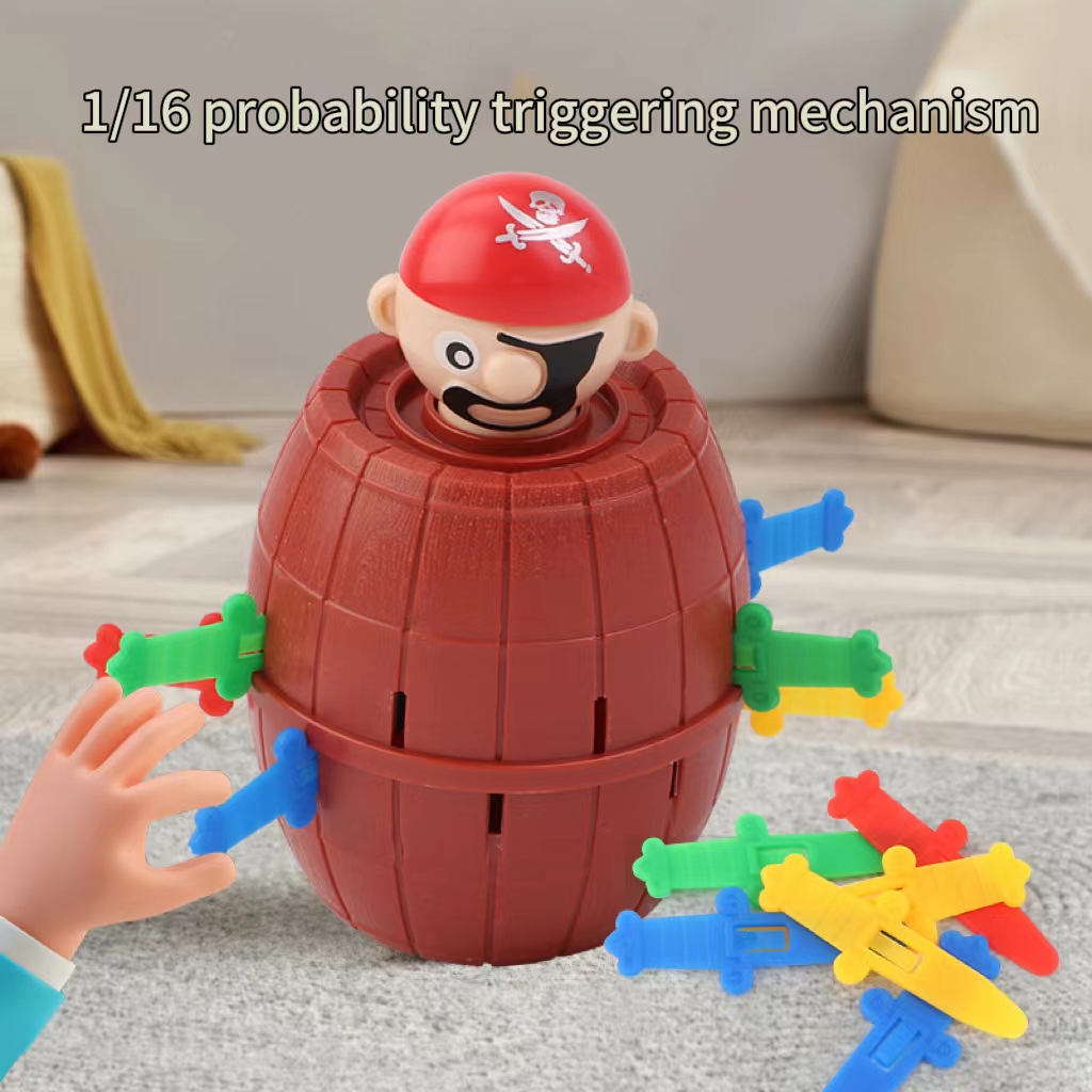 Mini New Funny Pirate Barrel T - Board Game Pirates 评论和价格