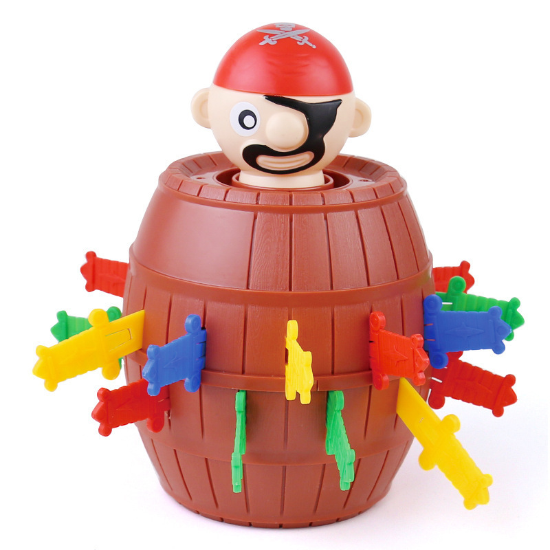 Mini New Funny Pirate Barrel T - Board Game Pirates 评论和价格