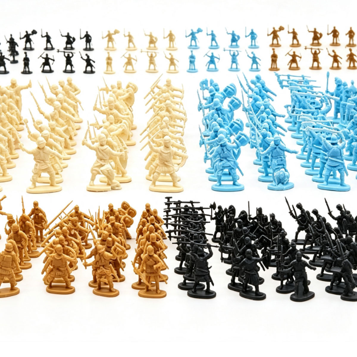 35Pcs Random Style Mini Mediev - Board Game War 评论和价格
