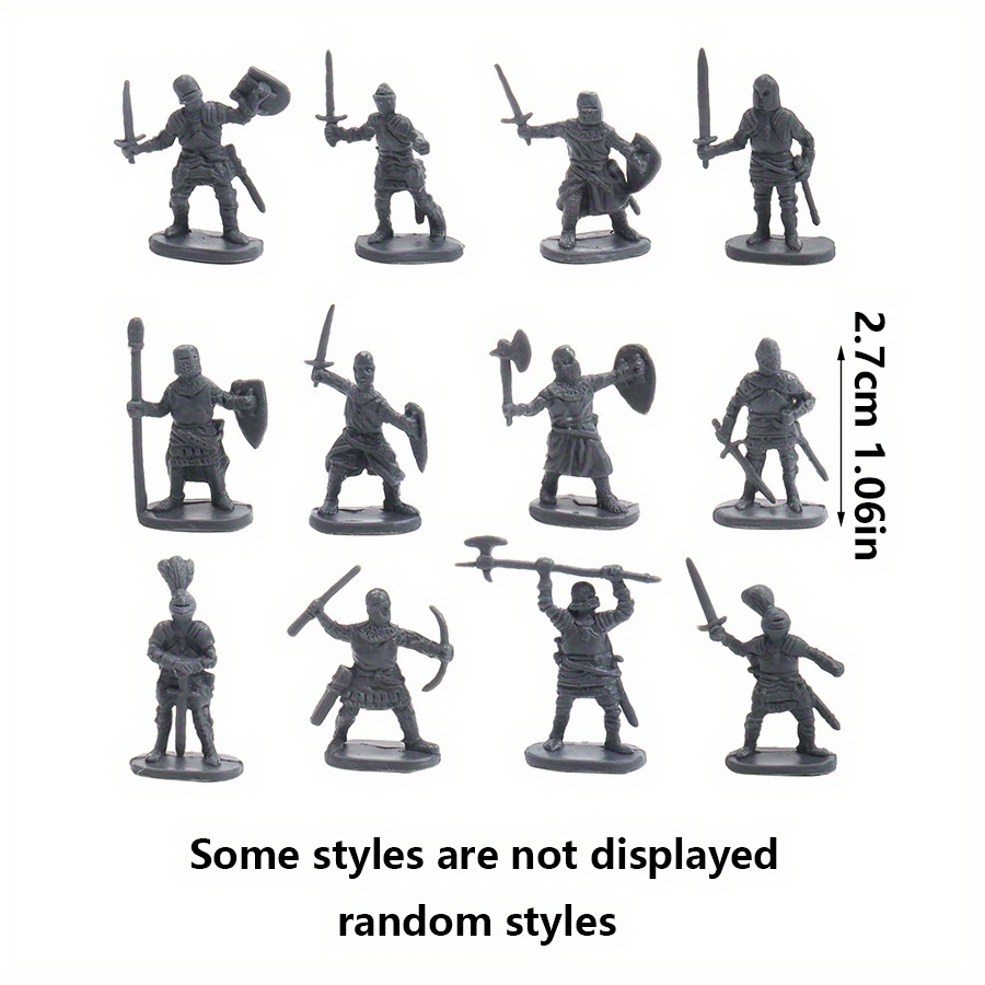35Pcs Random Style Mini Mediev - Board Game War 评论和价格