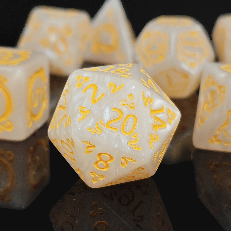 7pcs DND Dice 7Pcs/set Dragon  - Board Game Dnd 评论和价格
