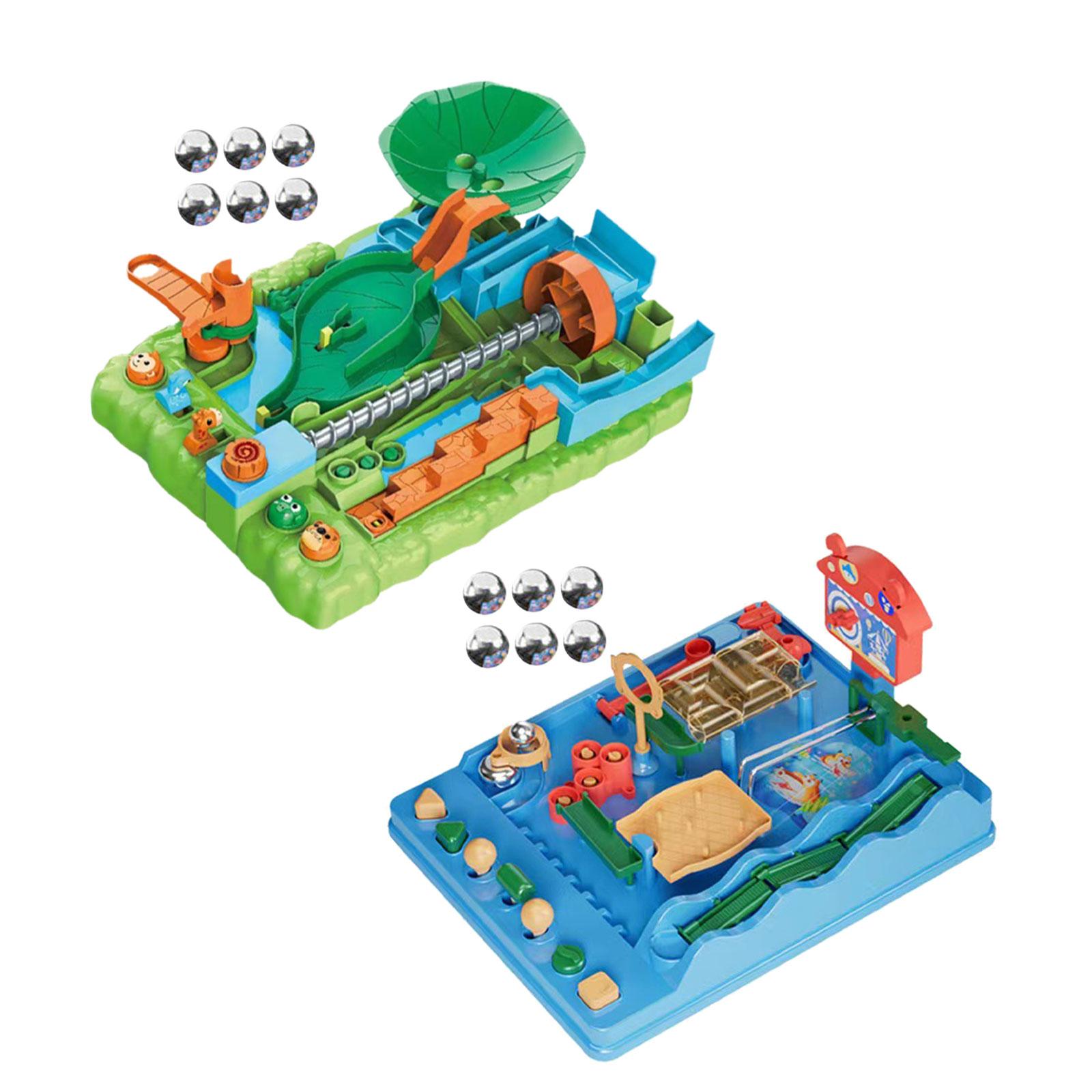 Marble Run Building Blocks Boa - Board Game Race Track 评论和价格