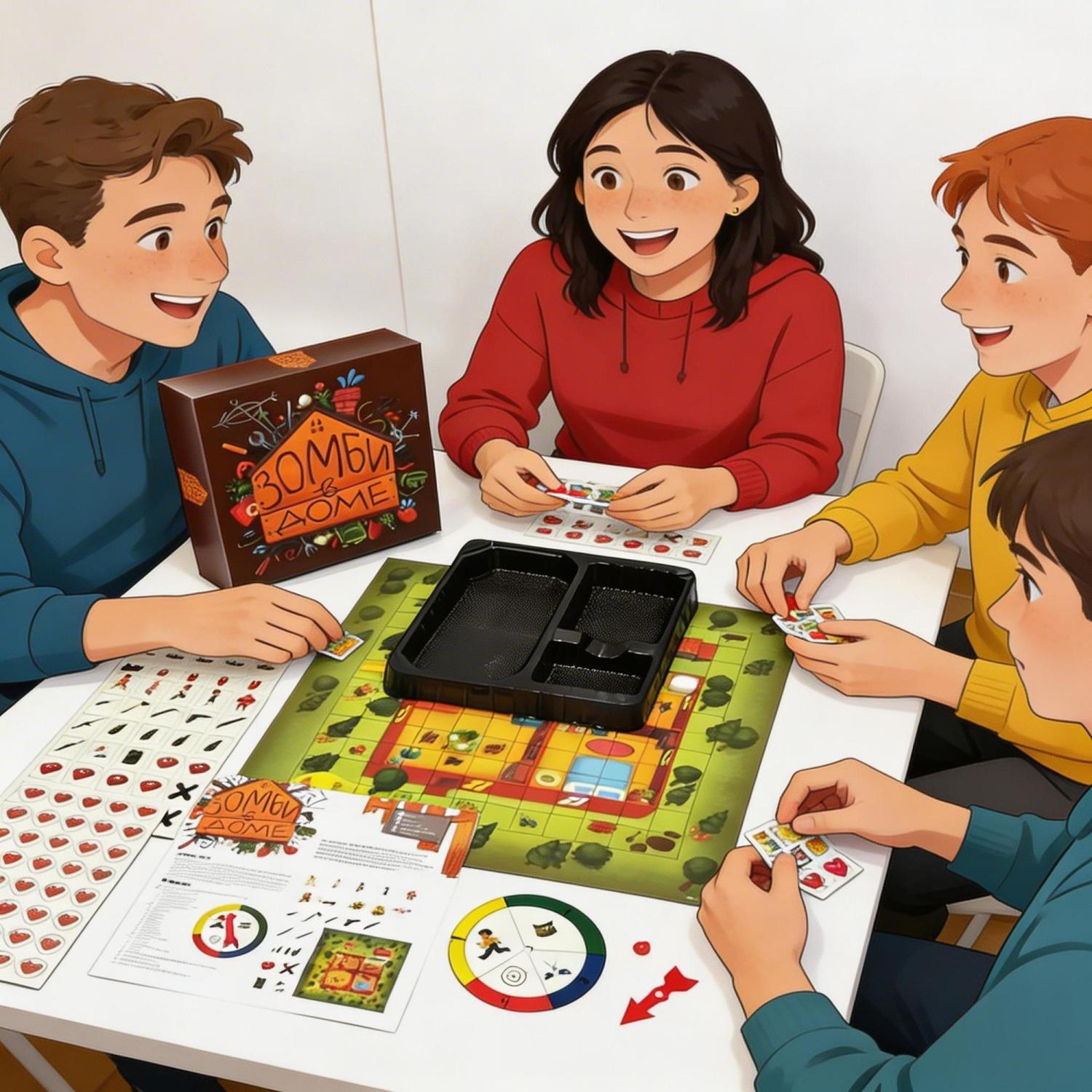 Russian Version Zombie Surviva - Board Game Zombie 评论和价格