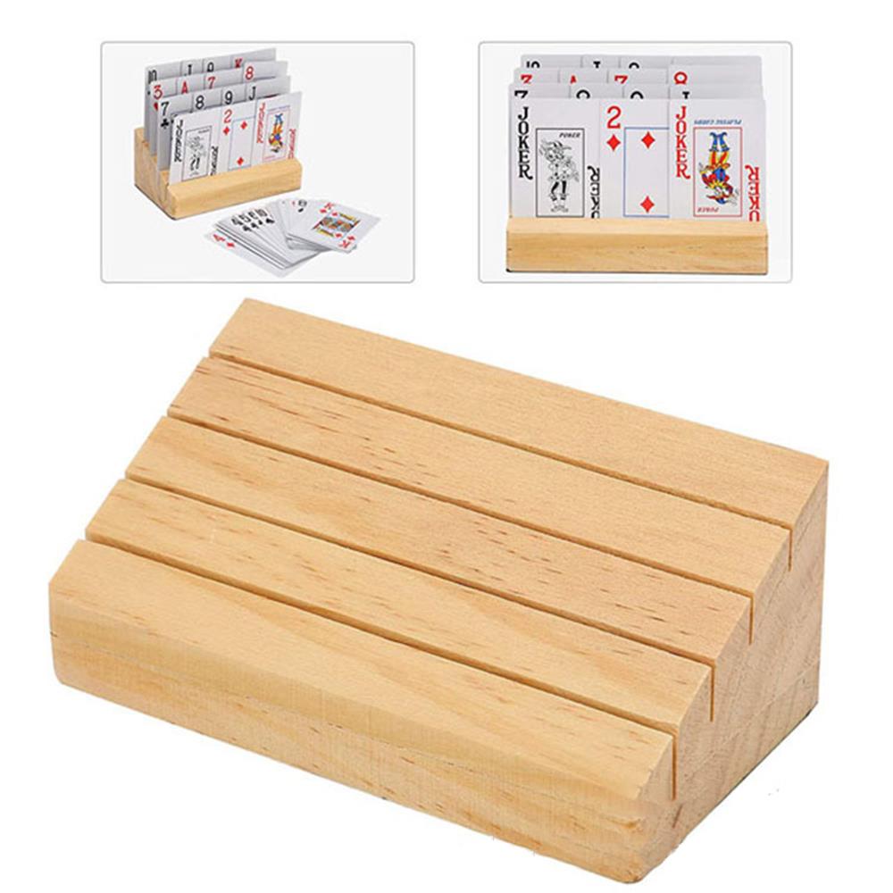 Hands-Free Wooden Playing Card - Board Game Yearbook 评论和价格