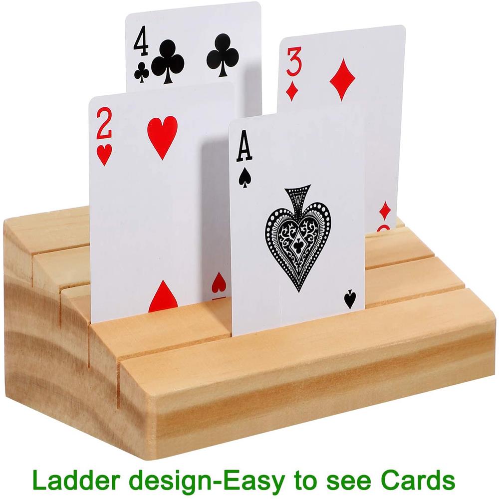 Hands-Free Wooden Playing Card - Board Game Yearbook 评论和价格