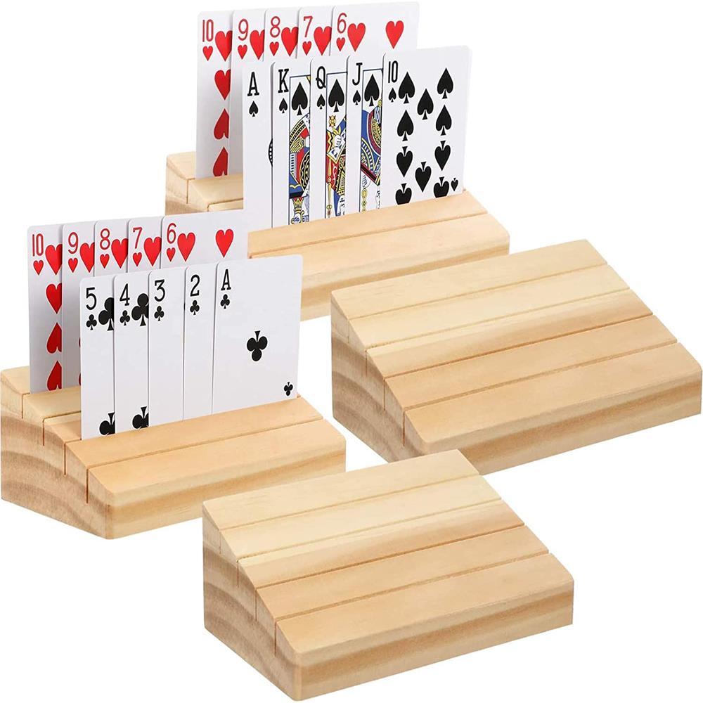 Hands-Free Wooden Playing Card - Board Game Yearbook 评论和价格